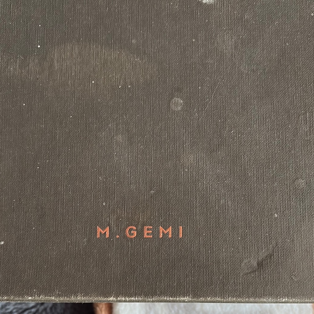 M. Gemi Black Textured Design